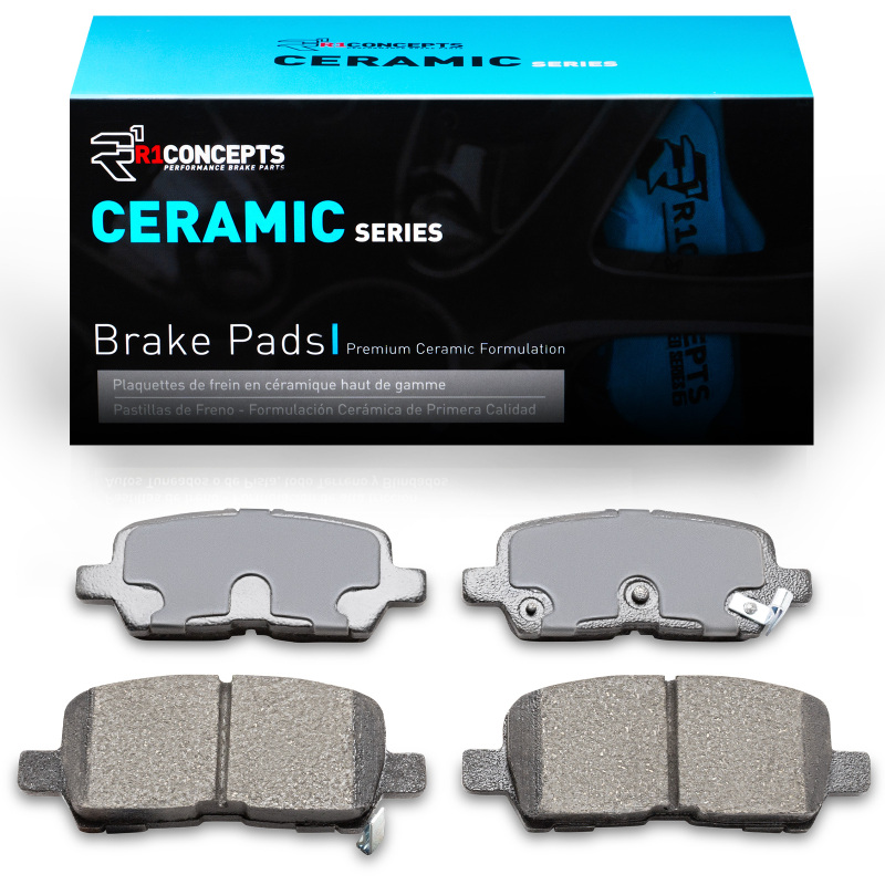 Pontiac Grand Prix Brake Pads - Rear - R1 Concepts - Ceramic - `04-`16